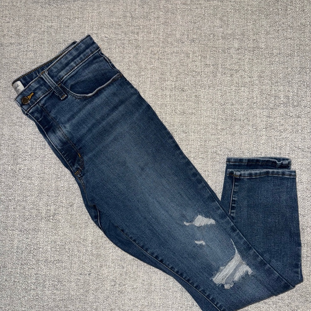 Universal Thread High Rise Women Skinny Jeans - Dark Blue